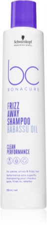 Schwarzkopf Professional BC Bonacure Frizz Away Shampoo σαμπουάν για ατίθασα και κρεπαρισμένα μαλλιά