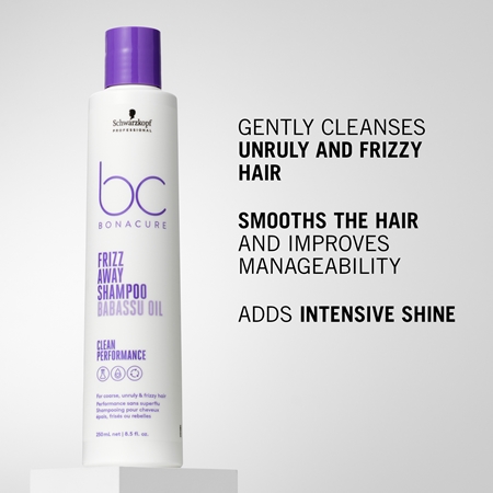 Schwarzkopf Professional BC Bonacure Frizz Away Shampoo Shampoo for unruly and frizzy hair