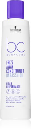 Schwarzkopf Professional BC Bonacure Frizz Away Conditioner κοντίσιονερ για ατίθασα και κρεπαρισμένα μαλλιά