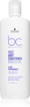 Schwarzkopf Professional BC Bonacure Frizz Away Conditioner Conditioner für unnachgiebige und strapaziertes Haar
