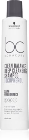 Schwarzkopf Professional BC Bonacure Clean Balance tiefenreinigendes Shampoo