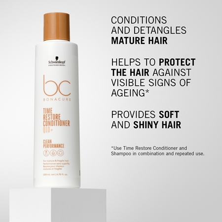 Schwarzkopf Professional BC Bonacure Time Restore après-shampoing pour cheveux matures