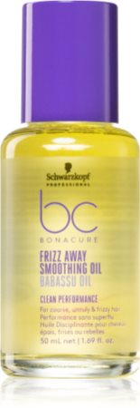 Schwarzkopf Professional BC Bonacure Frizz Away Smoothing Oil λειαντικό λάδι για τα μαλλιά
