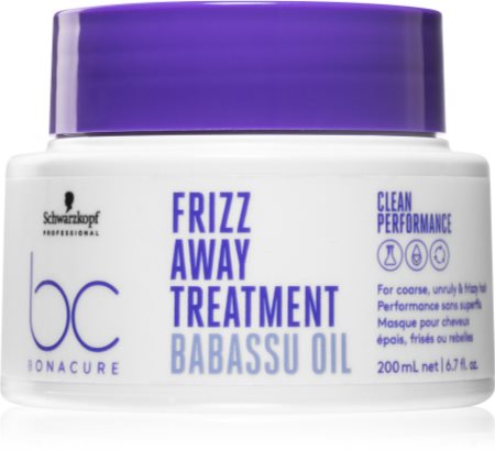 Schwarzkopf Professional BC Bonacure Frizz Away Treatment mascarilla para cabello encrespado y rebelde