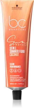 Schwarzkopf Professional BC Bonacure Sun Protect 10 In 1 Summer Fluid krem uniwersalny do włosów narażonych na szkodliwe działanie promieni słonecznych