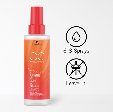 Schwarzkopf Professional BC Bonacure Sun Protect Beach Waves Spray texturising ocean spray