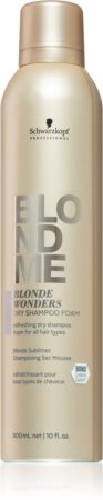 Schwarzkopf Professional Blondme Blonde Wonders Trockenshampoo-Schaum für blondes und meliertes Haar