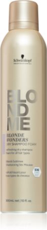 Schwarzkopf Professional Blondme Blonde Wonders Ξηρό Σαμπουάν σε μορφή αφρού για ξανθά και με ανταύγειες μαλλιά