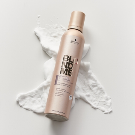 Schwarzkopf Professional Blondme Blonde Wonders Shampoo secco in schiuma per capelli biondi e con mèches