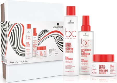 Schwarzkopf Professional BC Bonacure Repair Rescue set I. (za suhe in poškodovane lase) za ženske