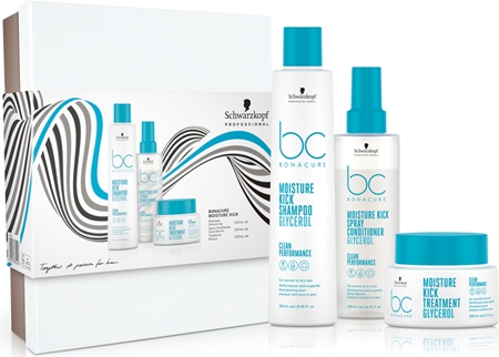 Schwarzkopf Professional BC Bonacure Moisture Kick zestaw I, (do włosów normalnych i suchych) dla kobiet