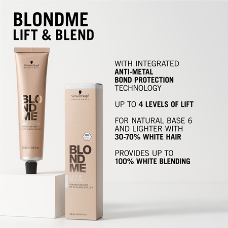 Schwarzkopf Professional Blondme Lift & Blend crème éclaircissante pour cheveux blonds