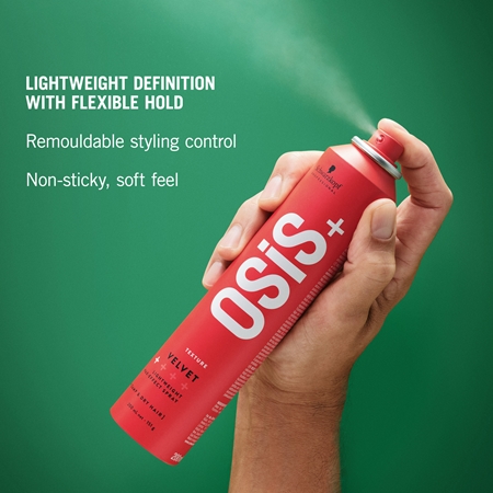 Schwarzkopf Professional Osis+ Velvet wosk do stylizacji w sprayu
