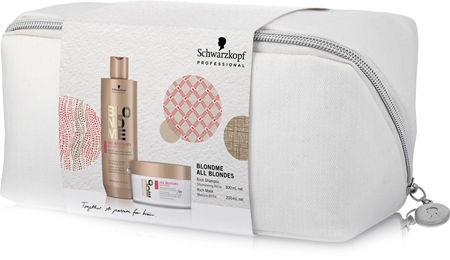 Schwarzkopf Professional Blondme All Blondes Rich Presentförpackning För grovt hår