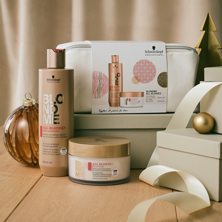 Schwarzkopf Professional Blondme All Blondes Rich Presentförpackning För grovt hår