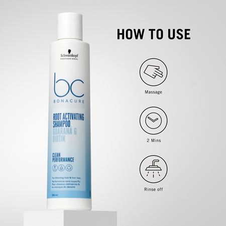 Schwarzkopf Professional BC Bonacure Scalp shampoing pour stimuler la repousse des cheveux et renforcer les racines