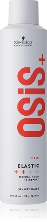 Schwarzkopf Professional Osis+ Elastic vidutinės fiksacijos plaukų lakas