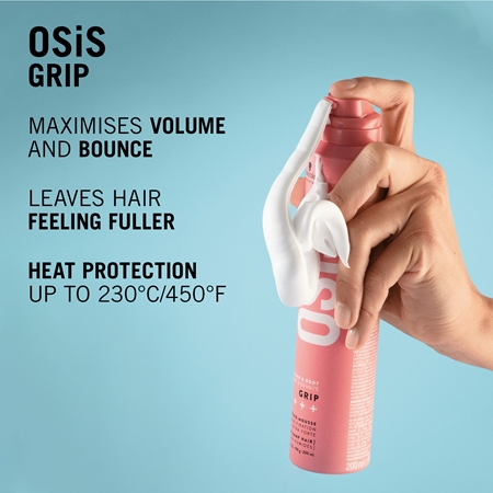 Schwarzkopf Professional Osis+ Grip αφρός για τα μαλλιά ύπερ-ισχυρό κράτημα