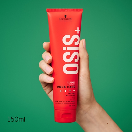 Schwarzkopf Professional Osis+ Rock Hard Fixing Hair Glue for Maximum Hold