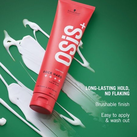 Schwarzkopf Professional Osis+ Rock Hard Fixing Hair Glue for Maximum Hold