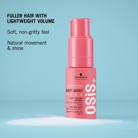 Schwarzkopf Professional Osis+ Soft Dust púder na vlasy pre objem a lesk