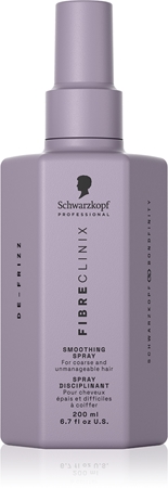 Schwarzkopf Professional Fibre Clinix De-Frizz Smoothing Spray spray wygładzający do włosów nieposłusznych i puszących się