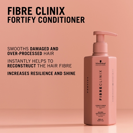 Schwarzkopf Professional Fibre Clinix Fortify Conditioner stärkender Conditioner für beschädigtes und brüchiges Haar