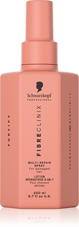 Schwarzkopf Professional Fibre Clinix Fortify Multi-Repair Spray pielęgnacja regenerująca do włosów słabych i zniszczonych
