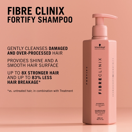 Schwarzkopf Professional Fibre Clinix Fortify Shampoo szampon do włosów słabych i zniszczonych