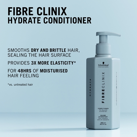 Schwarzkopf Professional Fibre Clinix Hydrate Conditioner odżywka nawilżająca do włosów suchych