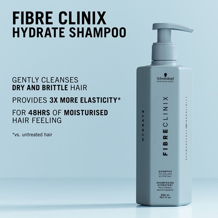 Schwarzkopf Professional Fibre Clinix Hydrate Shampoo szampon nawilżający do włosów suchych