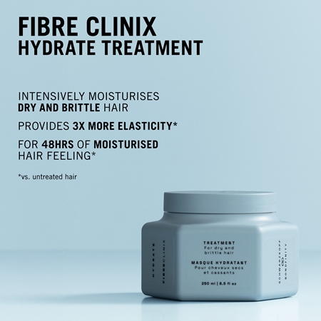 Schwarzkopf Professional Fibre Clinix Hydrate Treatment intensywna maska nawilżająca do włosów suchych i łamliwych