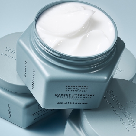 Schwarzkopf Professional Fibre Clinix Hydrate Treatment intensywna maska nawilżająca do włosów suchych i łamliwych