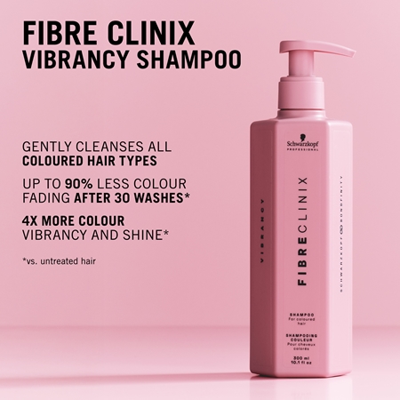 Schwarzkopf Professional Fibre Clinix Vibrancy Shampoo szampon do włosów farbowanych