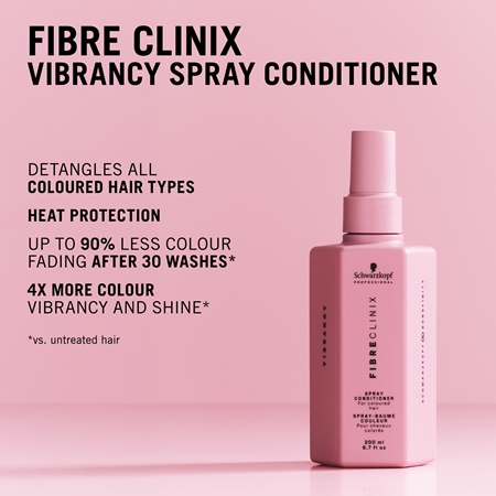 Schwarzkopf Professional Fibre Clinix Vibrancy Spray Conditioner odżywka w sprayu do włosów farbowanych