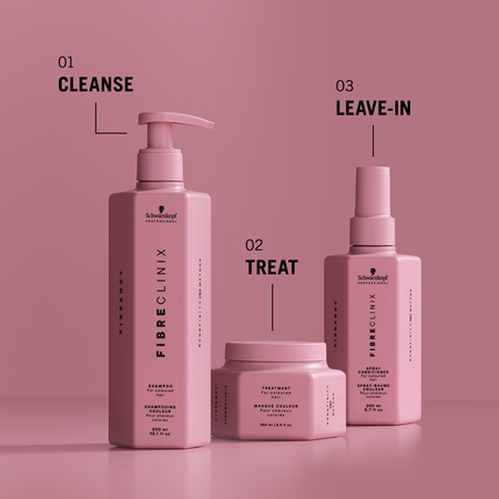 Schwarzkopf Professional Fibre Clinix Vibrancy Treatment Regenerierende Maske für gefärbtes Haar