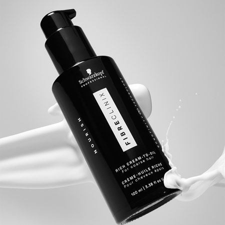 Schwarzkopf Professional Fibre Clinix Rich Cream-to-Oil olejek odżywczy do włosów trudno poddających się stylizacji