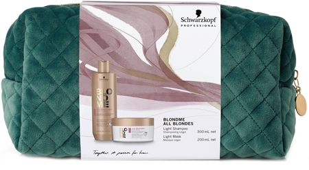 Schwarzkopf Professional Blondme All Blondes Light Gift Set voor Fijn tot Normaal Haar