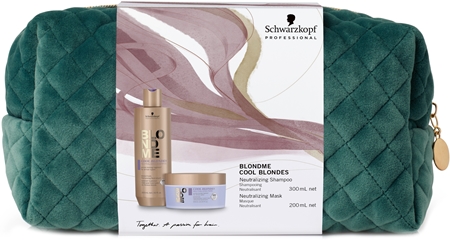 Schwarzkopf Professional Blondme Cool Blondes σετ δώρου για ψυχρές ξανθές απόχρωσης