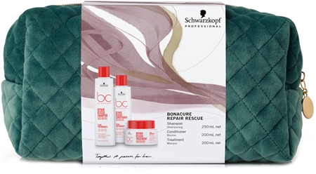 Schwarzkopf Professional BC Bonacure Repair Rescue Geschenkset für trockenes und beschädigtes Haar