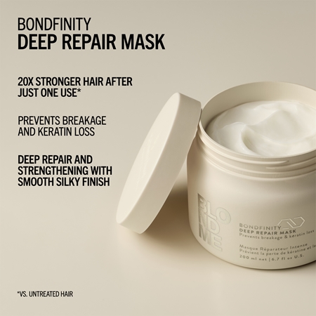 Schwarzkopf Professional Blondme Bondfinity Deep Repair Mask regenerierende Maske mit Tiefenwirkung