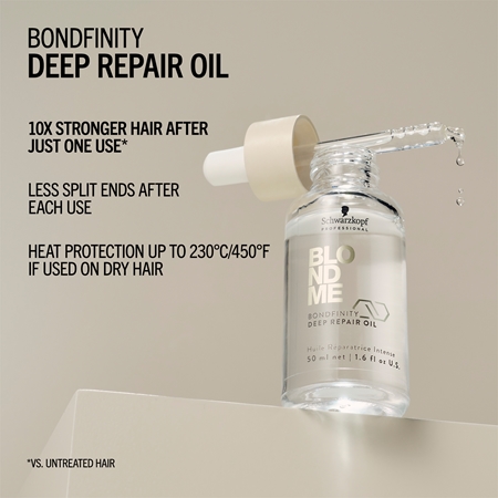 Schwarzkopf Professional Blondme Bondifity Deep Repair Oil θρεπτικό λάδι για τα μαλλιά
