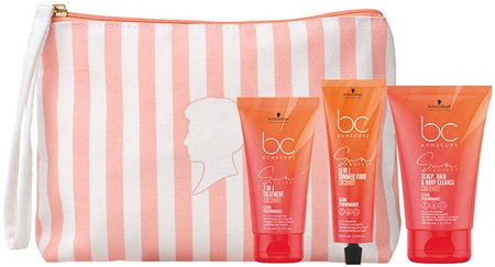 Schwarzkopf Professional BC Bonacure Sun Protect Sun Pouch cestovní sada na vlasy