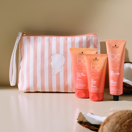 Schwarzkopf Professional BC Bonacure Sun Protect Sun Pouch cestovní sada na vlasy