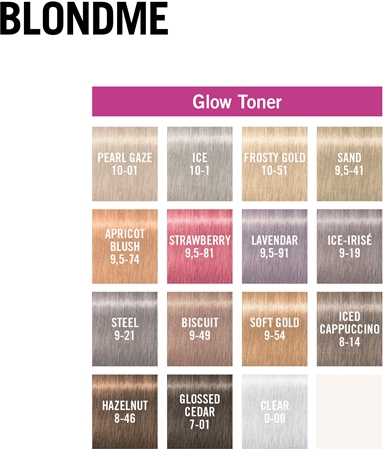 Schwarzkopf Professional Blondme Glow Toner Tönung-Haarfarbe