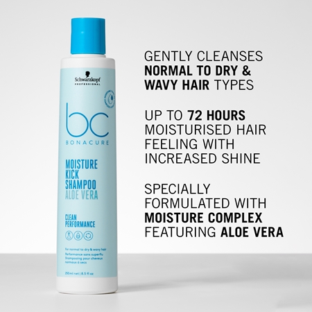 Schwarzkopf Professional BC Bonacure Moisture Kick hydratisierendes Shampoo