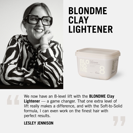 Schwarzkopf Professional Blondme Clay Lightener 8 poudre décolorante pour cheveux blonds