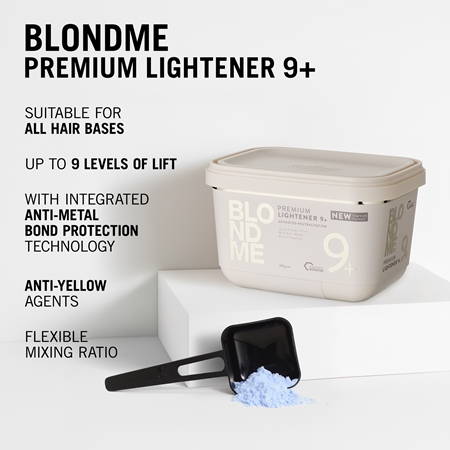 Schwarzkopf Professional Blondme Premium Lightener 9+ Lightening Powder for blonde hair