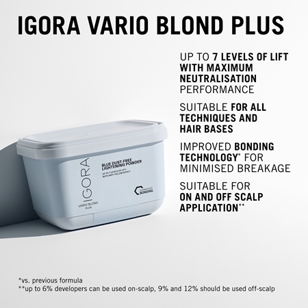 Schwarzkopf Professional IGORA Vario Blond Plus Lightening Powder