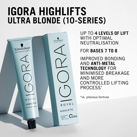 Schwarzkopf Professional IGORA Royal Highlifts κρέμα βαφής για ψυχρές ξανθές απόχρωσης